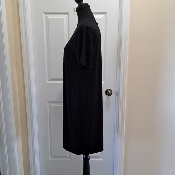 ❤️ BCBGeneration 2 Pack Dresses Black White Striped Solid Women's Medium Dresses - Picture 13 of 16